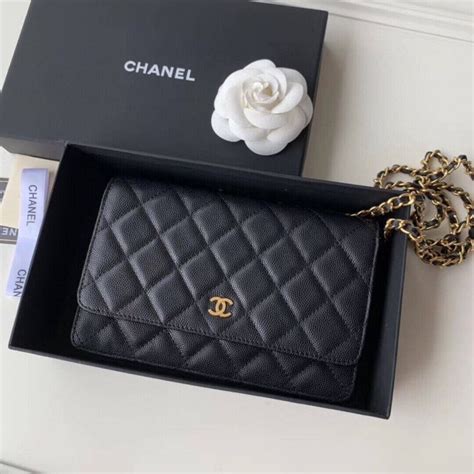 chanel wallet on chain caviar replica|CHANEL Caviar Quilted Wallet on Chain WOC Pink.